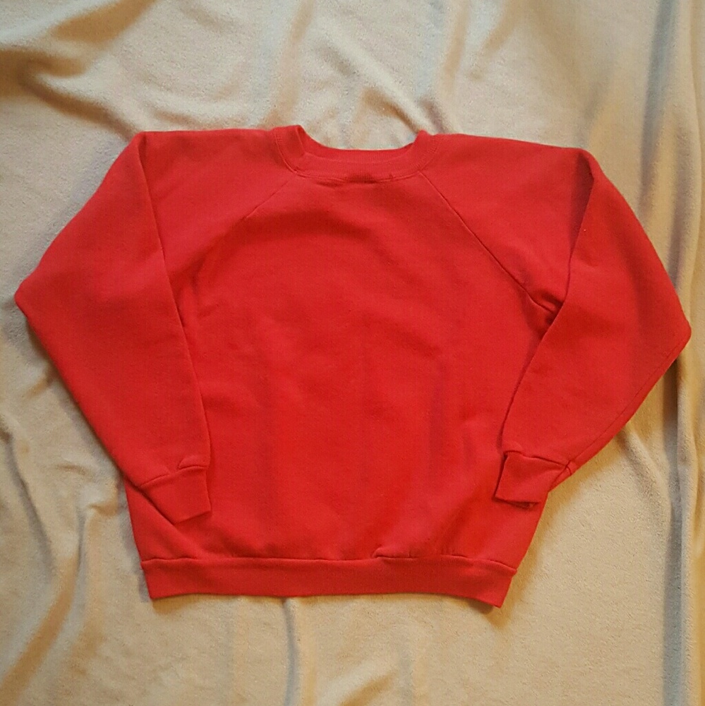 Final Mark Down! Hanes Red Crew Neck Sweatshirt